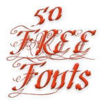 free fonts 50 pack 11 android application logo